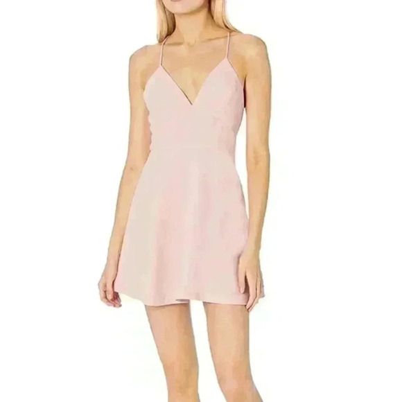 BCBGeneration Crisscross Back Flared Dress - Picture 2 of 8